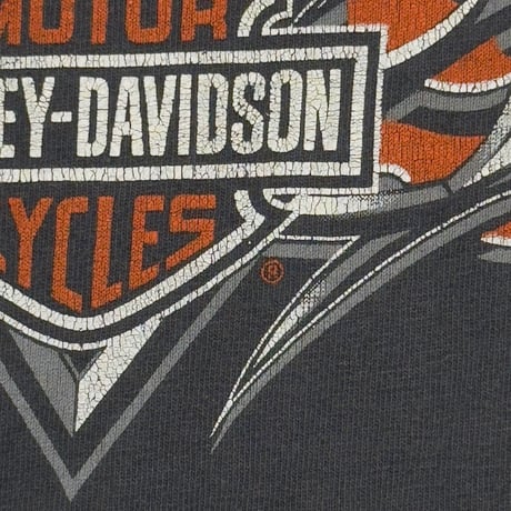 HARLEY DAVIDSON ORANGE EMBLEM LS FITS XXL 0785