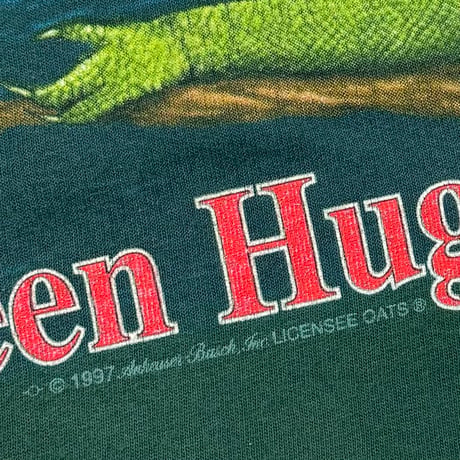 [MORE SALE] Budweiser 1997 TWO LIZARDS WE COULD'VE BEEN HUGE! GREEN ANVIL XL 5230