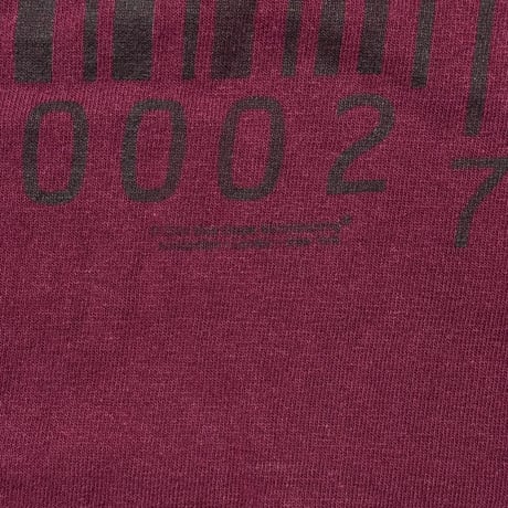 Slipknot 1999 BARCODE BURGUNDY TULTEX LARGE 4853