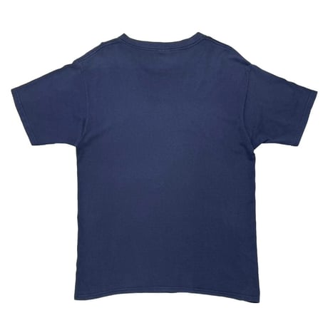 oasis Y2K ORANGE BLOCK LOGO NAVY FRUIT OF THE LOOM LARGE 8918