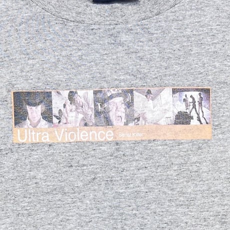SERIAL KILLER A CLOCKWORK ORANHGE Ultra Violence ASH GREY LARGE 6317