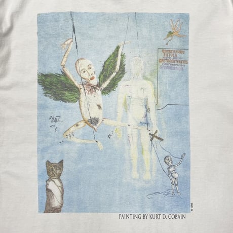 NIRVANA KURT COBAIN MEMORIAL ADULT GIANT BY TEE JAYS XL 8163