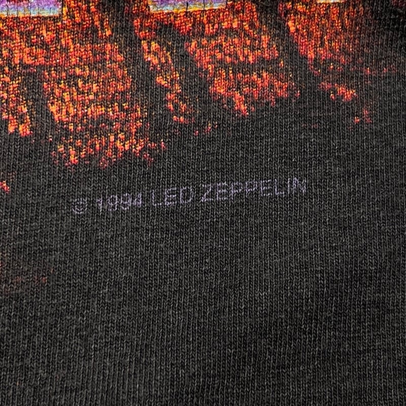 LED ZEPPELIN 1994 OFFICIAL TULTEX XL 6663 | gre