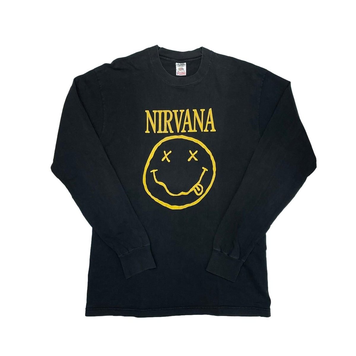 未使用　NIRVANA YELLOWSMILEY 2XL オフィシャルライセンス 未使用 NIRVANA YELLOWSMILEY 2XL オフィシャルライセンス 未