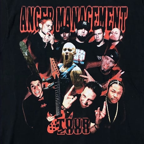 LIMP BIZKIT ANGER MANAGEMENT TOUR 2000 EMINEM PAPA ROACH FRUIT OF THE LOOM LARGE 8981