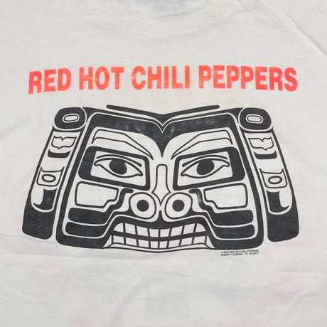 RED HOT CHILI PEPPERS 1991 DOUBLE SIDE Aztec WHITE GIANT XL 3661