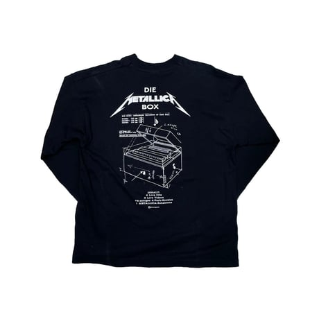 METALLICA DIE BOX LS TEE SCREEN STARS XL 1302