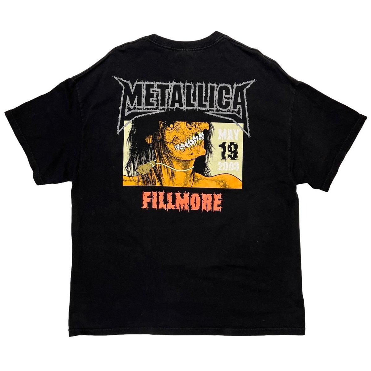 メタリカ ビンテージST. ANGER Tシャツ 2003年ツアー　ＸＬ Vintage 2003 Metallica tour t-shirt St. Anger