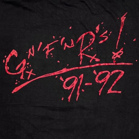 GUNS N' ROSES USE YOUR ILLUSION TOUR 1991-1993 EURO MEDIUM 4957