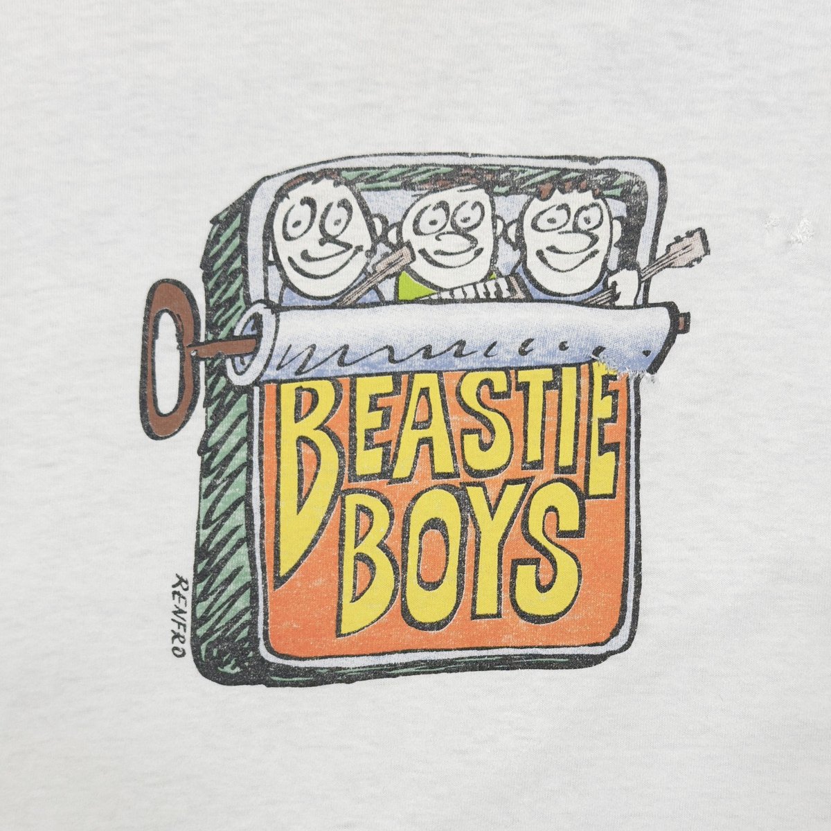 BEASTIE BOYS ED RENFRO WHITE GILDAN XL 1471 | g