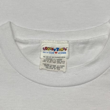 LOONEY TUNES TWEETY 1995 WHITE FITS XL 3666