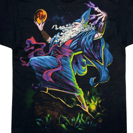LIQUID BLUE WIZARD & DRAGON 1997 LARGE 7314
