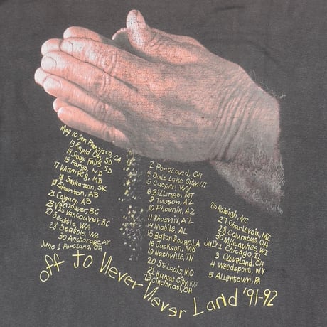 METALLICA 1992 SANDMAN EURO FITS XL 8028