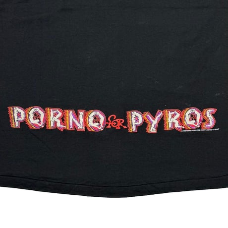 PORNO FOR PYROS BURNING CITY 1993 BACKSTAGE PASS HANES XL 9066