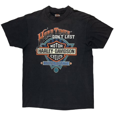 HARLEY DAVIDSON 1991 3D EMBLEM HARD TIMES LARGE 1389