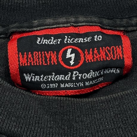 MARILYN MANSON MIDDLE FINGERS I WASN'T BORN WITH ENOUGH FITS LARGE 6515