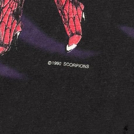 SCORPIONS TEASE ME PLEASE ME TOUR 90-91 FITS XL 9028