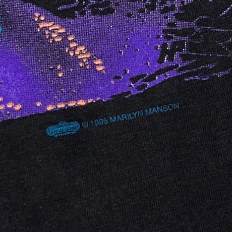 MARILYN MANSON 1996 NO FORGIVENESS WHEN I'M GOD EVERYONE DIES LS EURO XL 8178