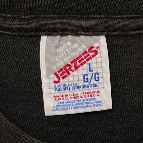 Hi-STANDARD TOUR LOGO JERZEES LARGE 7947