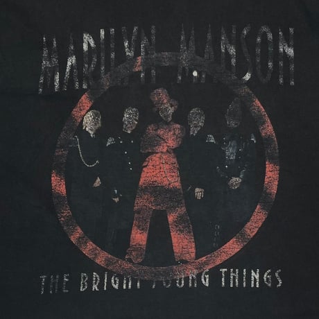 MARILYN MANSON THE BRIGHT YOUNG THINGS FRUIT OF THE LOOM XL 0138