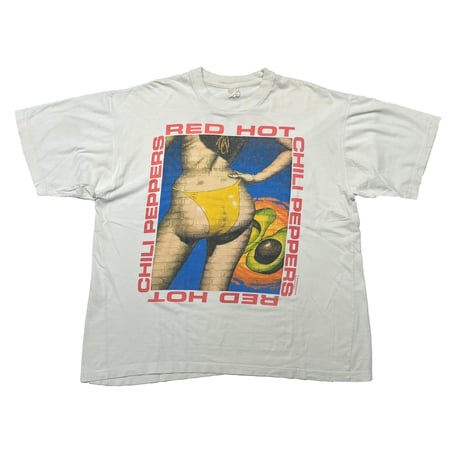 RED HOT CHILI PEPPERS BIKINI WALL TEE WHITE FITS XL 0157