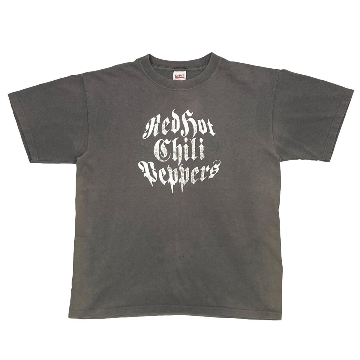 Red Hot Chili Peppers グラフィックTシャツ　anvil RED HOT CHILI PEPPERS OLD ENGLISH LOGO ANVIL ME