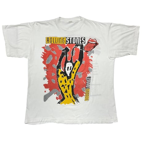 ROLLING STONES VOODOO LOUNGE TOUR 1995 WHITE FITS XL 0510