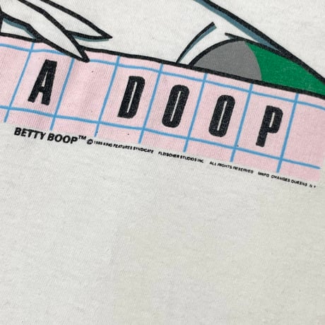 BETTY BOOP OOP A DOOP WHITE CHANGES XL 7633