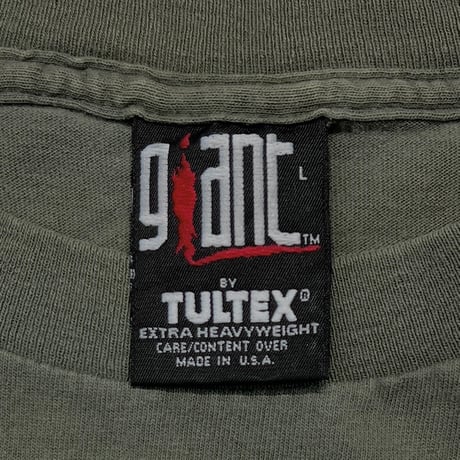 RAGE AGAINST THE MACHINE EMILIANO ZAPATA OLIVE GINAT BY TULTEX LARGE 5919