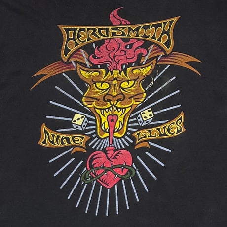 AEROSMITH 1997 NINE LIVES giant XL 8154