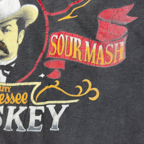 JACK DANIELS OLD LOGO FADED FITS LARGE 9055