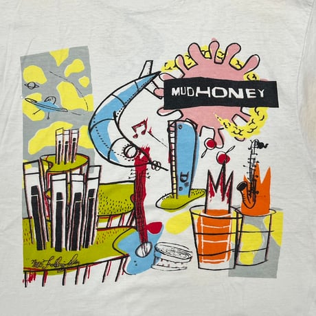 MUDHONEY 1995 MY BROTHER THE COW WHITE FITS XL 3261