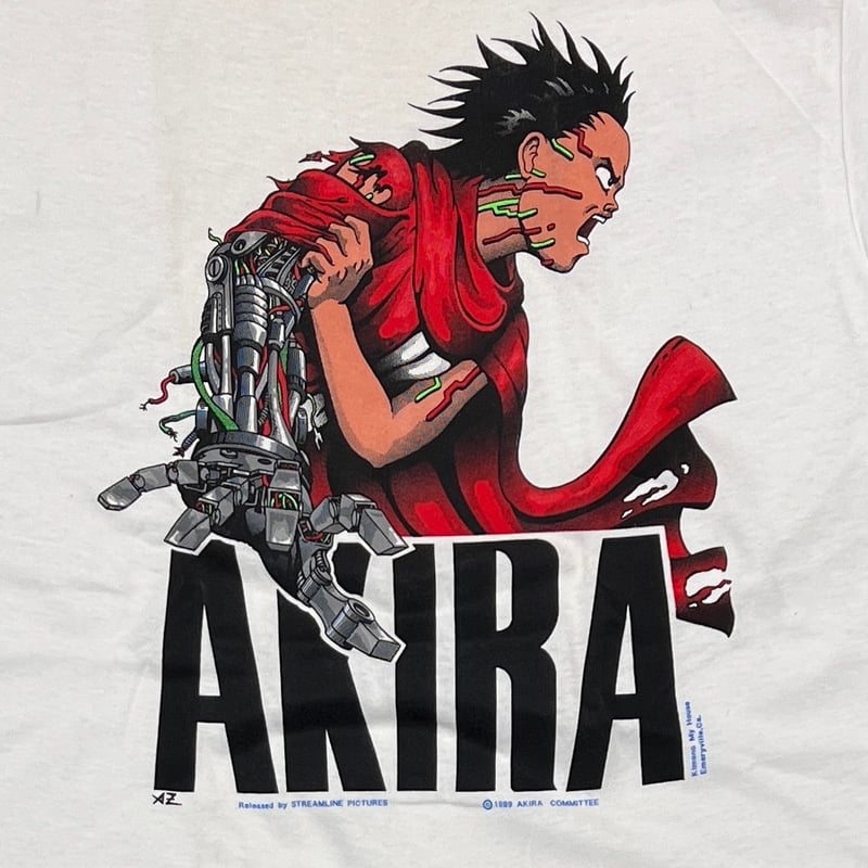 AKIRA TETSUO ARM WHITE FRUIT OF THE LOOM MEDIUM AKIRA TETSUO ARM WHITE FRUIT OF THE LOOM MEDIUM