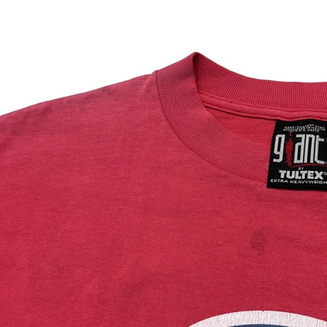 RAGE AGAINST THE MACHINE EVIL EMPIRE E LOGO RED GIANT BY TULTEX LARGE 8646