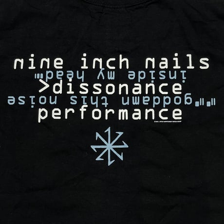 NINE INCH NAILS 1995 PERFORMANCE ALL SPORT LARGE 5917