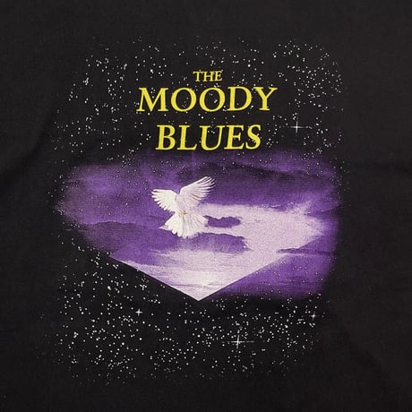 THE MOODY BLUES TOUR TEE GINAT XL 5627