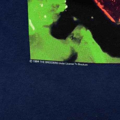 the Breeders Last Splash NAVY SCREEN STARS LARGE 4448