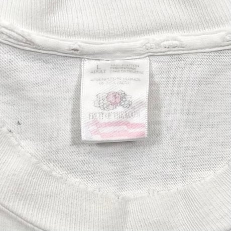 AKIRA TESUO ARM WHITE FRUIT OF THE LOOM LARGE 1436