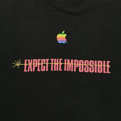 APPLE MISSION IMPOSSIBLE FINGERPRINT SCAN TEE FRUIT OF THE LOOM LARGE 1664