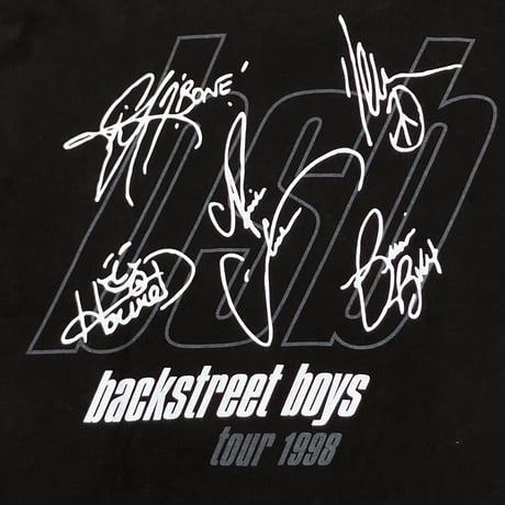 BACKSTREET BOYS TOUR 1998 TULTEX MEDIUM  8943