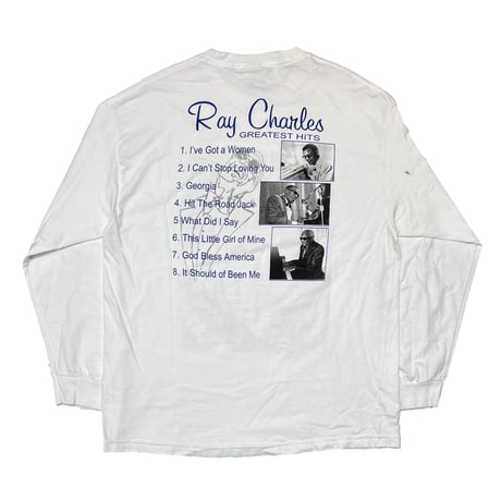 JAMIE FOXX The Ray Charles Story LS WHITE ALSTYLE XL 9592