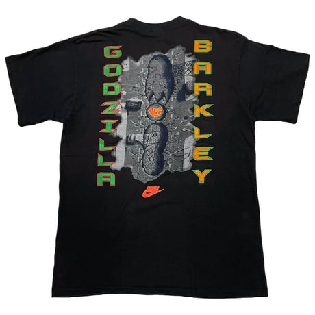 OLD NIKE BARKLEY VS GODZILLA SILVER TAG XL 2268