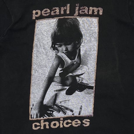 PEARL JAM 1992 CHOICES FRUIT OF THE LOOM LARGE 7449