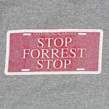 FORREST GUMP RUN FORREST RUN & STOP FORREST STOP ASH GREY XL 7437