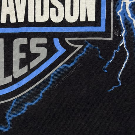 HARLEY DAVIDSON BLUE THUNDER OVP EMBLEM CALIFORNIA SINGLE 90S XL 9120