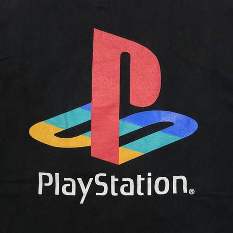 Play Station LOGO DOUBLE SIDE BLACK SANTEE LARGE 1784