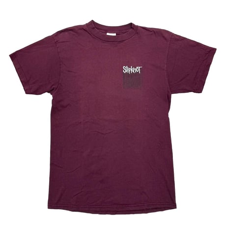 Slipknot 1999 BARCODE BURGUNDY TULTEX LARGE 4853