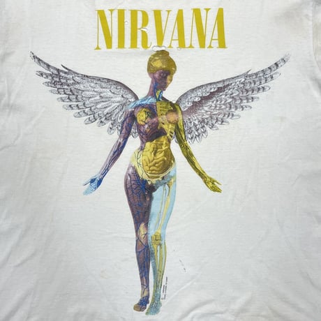 NIRVANA IN UTERO WHITE anvil XL 3720