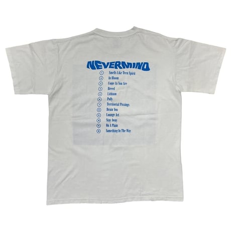 NIRVANA NEVERMIND WHITE WILD OATS XL