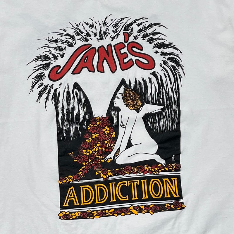 JANE'S ADDICTION TRIPLE X RECORDS WHITE FITS XL